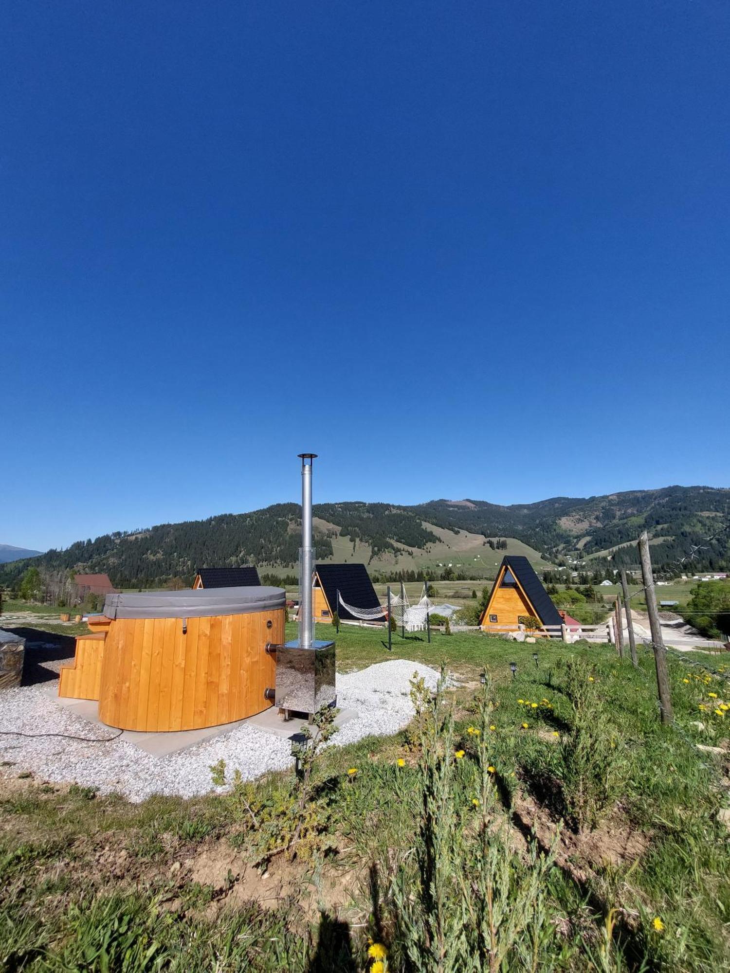 Cozy Cube - Tiny House Villa Şarul Dornei Kültér fotó